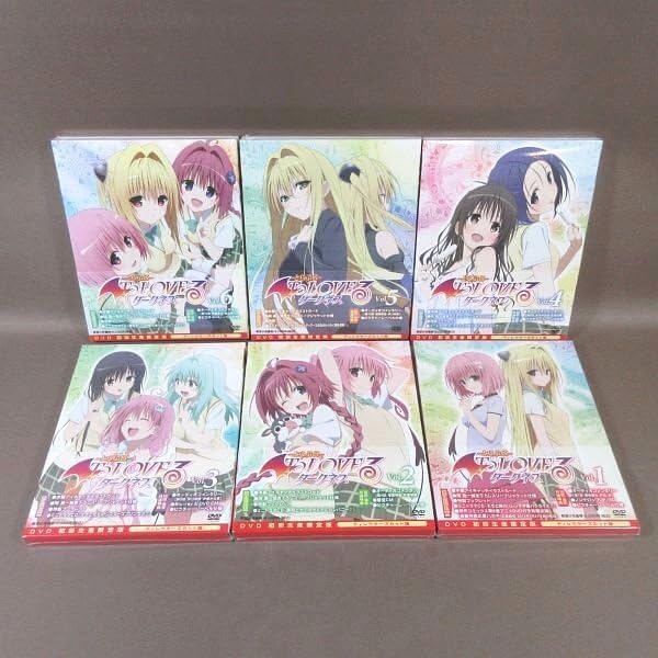 ToLOVEる ダークネス DVD付き限定版 6〜16巻 セット 新品・未開封 ToLOVEる+ToLOVEるダークネス(DVD付き限定版) 全巻+関連本セット